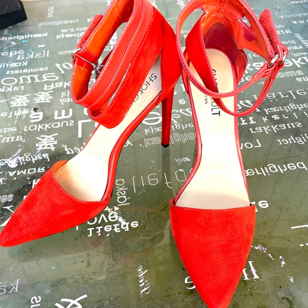 Shoe Cult By Nasty Gal Ankle Strap Heels